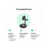 Зарядное устройство для мобильных устройств Green Cell MSST-GC-3IN1-W Photo 6