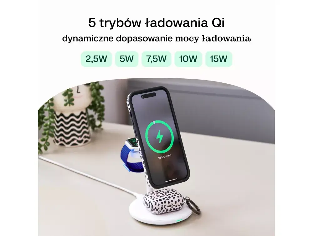 Зарядное устройство для мобильных устройств Green Cell MSST-GC-3IN1-W Photo 10