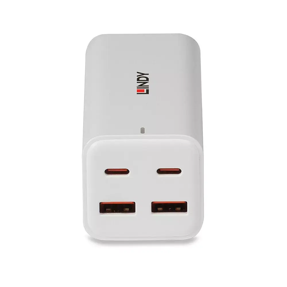 Lādētājs Lindy 100W 4-Port USB Type A & C Photo 4