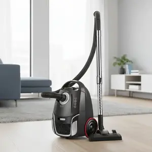 Bagged vacuum cleaner Adler AD 7054 — 2200W max, 800W motor, 2.6 L bag, HEPA filter, 7 m cord, 17000 Pa suction, black