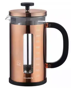 Френч-пресс для кофе и чая Klausberg KB 7740, 1 л, медный цвет