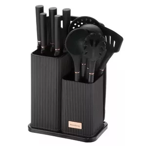 Kitchen knife set Klausberg KB-7835 with cutting board and stand