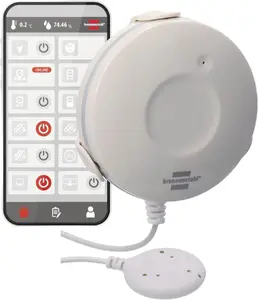 Датчик воды Brennenstuhl 1293930 Zigbee беспроводной смарт-устройство для обнаружения протечек
