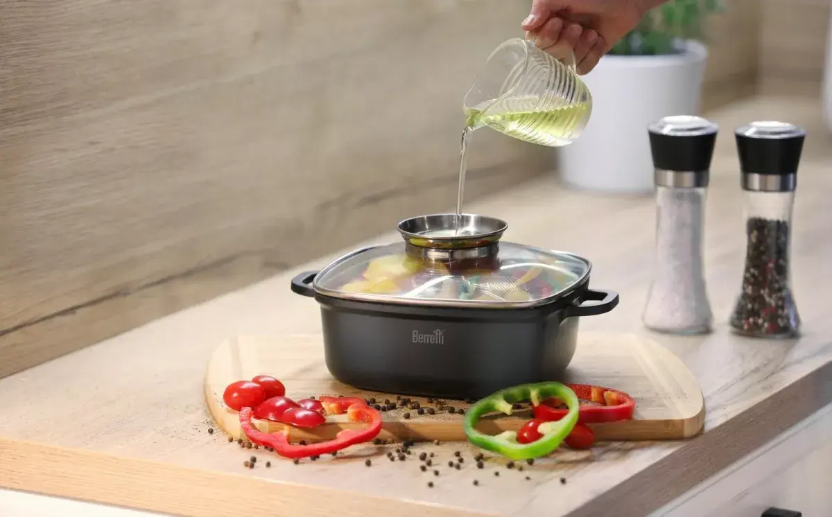 Berretti BR-3520 square pot 20x20 cm Photo 3