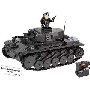 Building set Cobi Panzerkampfwagen II Ausf. F — 813 pieces, black, age 9+