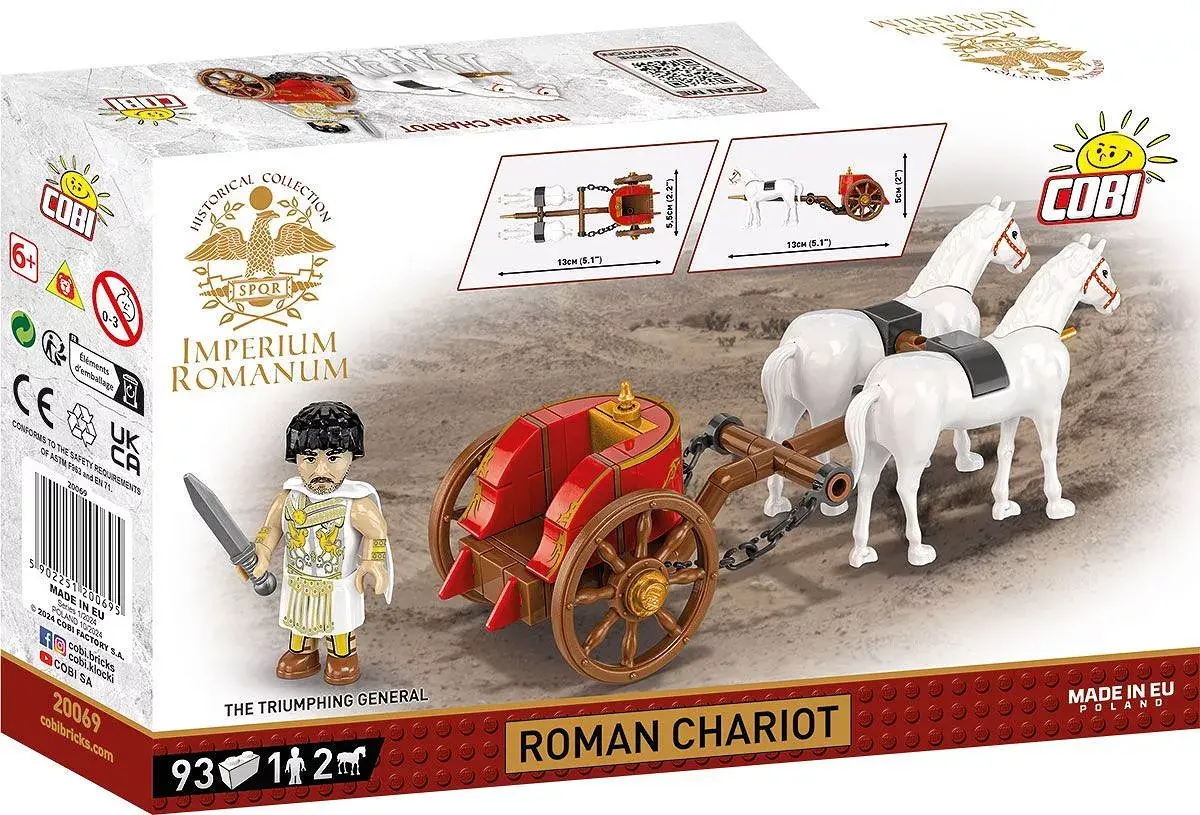 Building blocks COBI Roman chariot COBI-20069 Photo 7