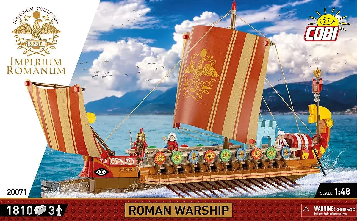 Building blocks COBI Roman Warship Photo 3
