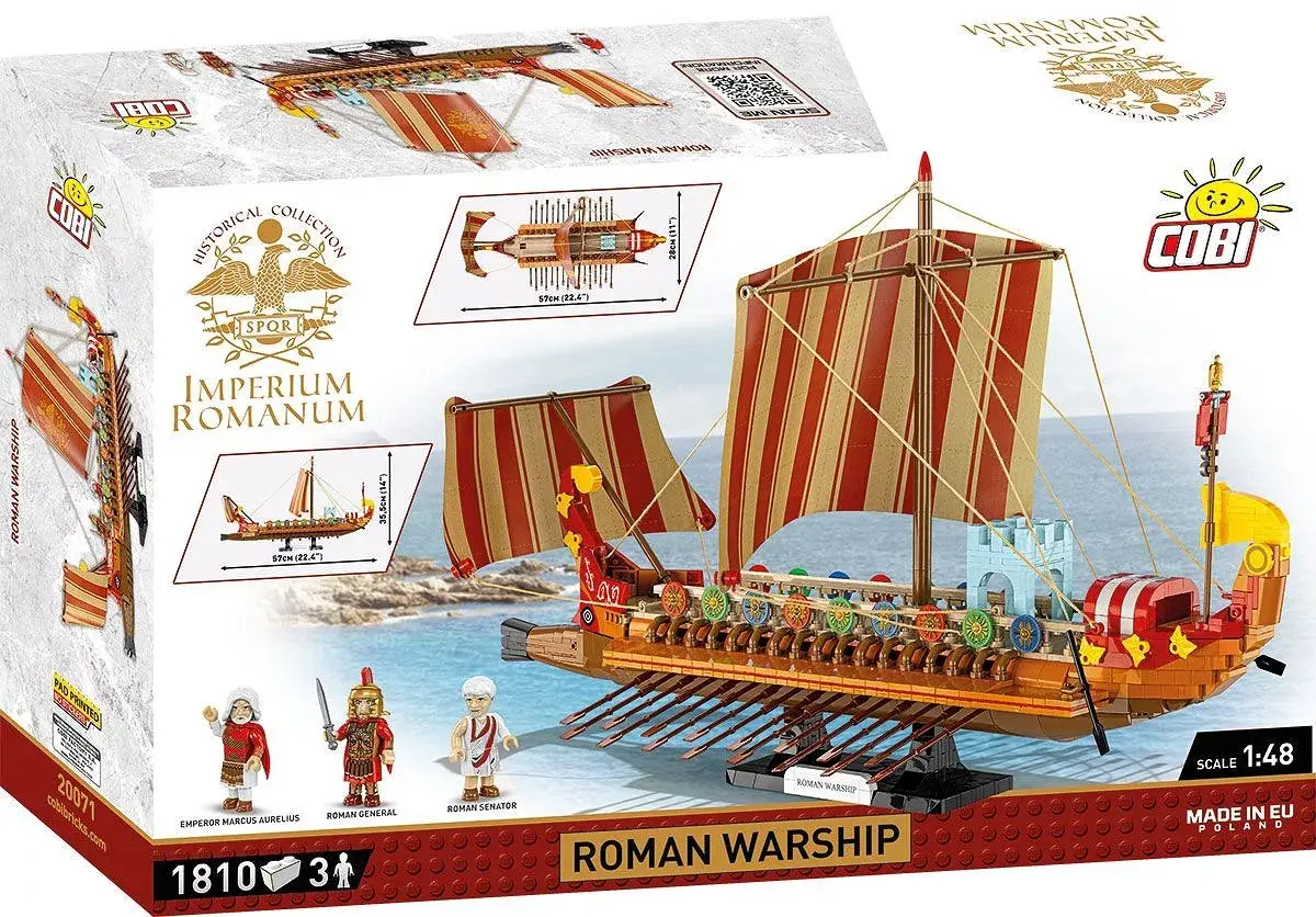 Building blocks COBI Roman Warship Photo 11