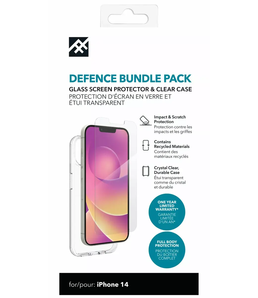IFROGZ Defence Bundle Pack vāciņš iPhone 14 Photo 2