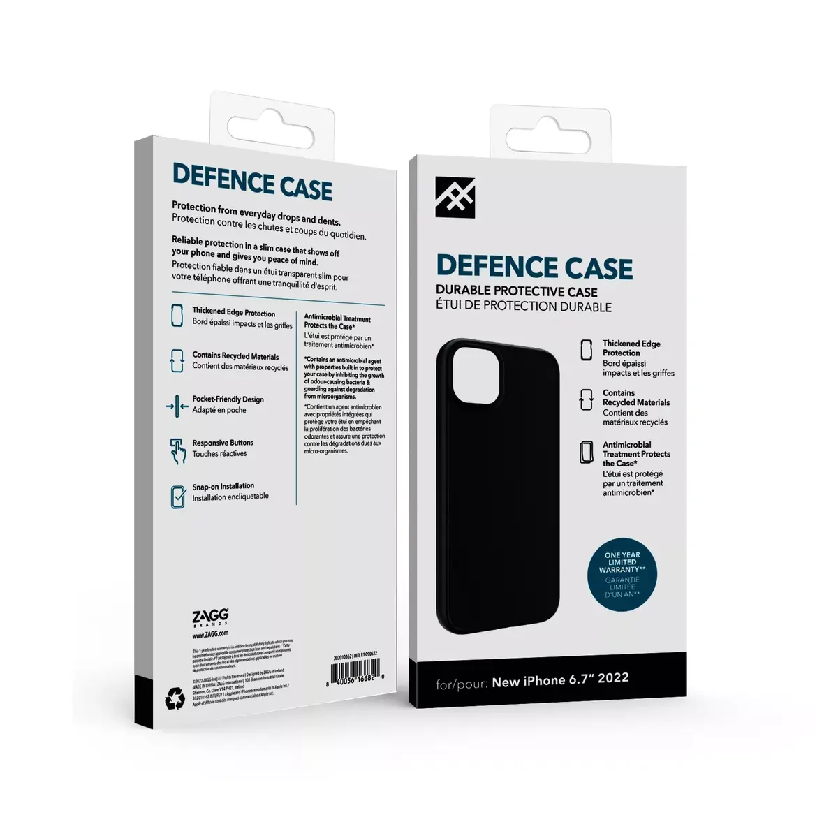 Zagg IFROGZ Defence vāciņš iPhone 14 Plus Photo 3