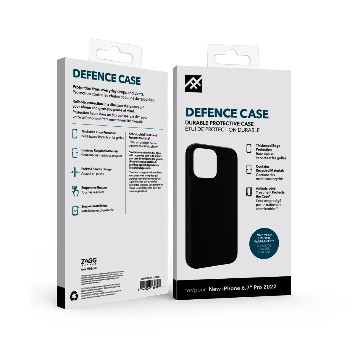 Zagg IFROGZ Defence vāciņš iPhone 14 Pro Max Photo 3