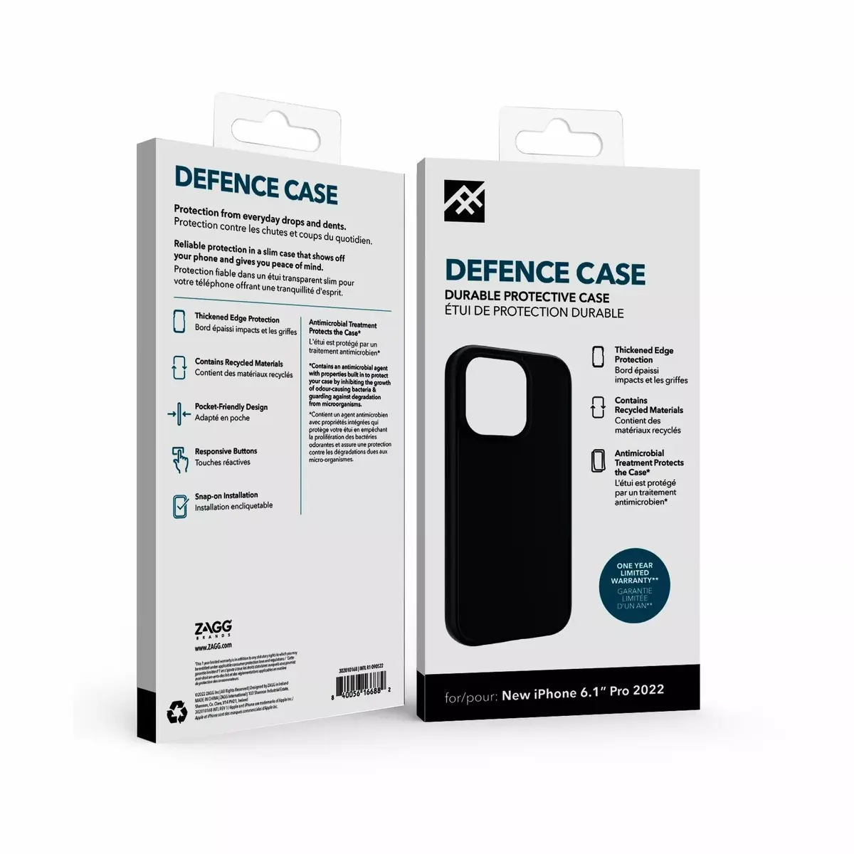Zagg IFROGZ Defence vāciņš iPhone 14 Pro Photo 3