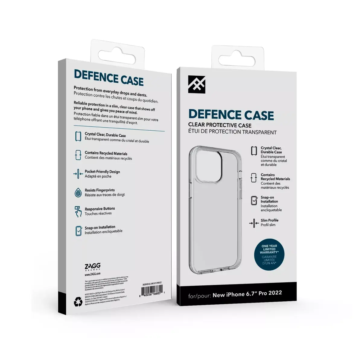 Zagg IFROGZ Defence vāciņš iPhone 14 Pro Max Photo 3