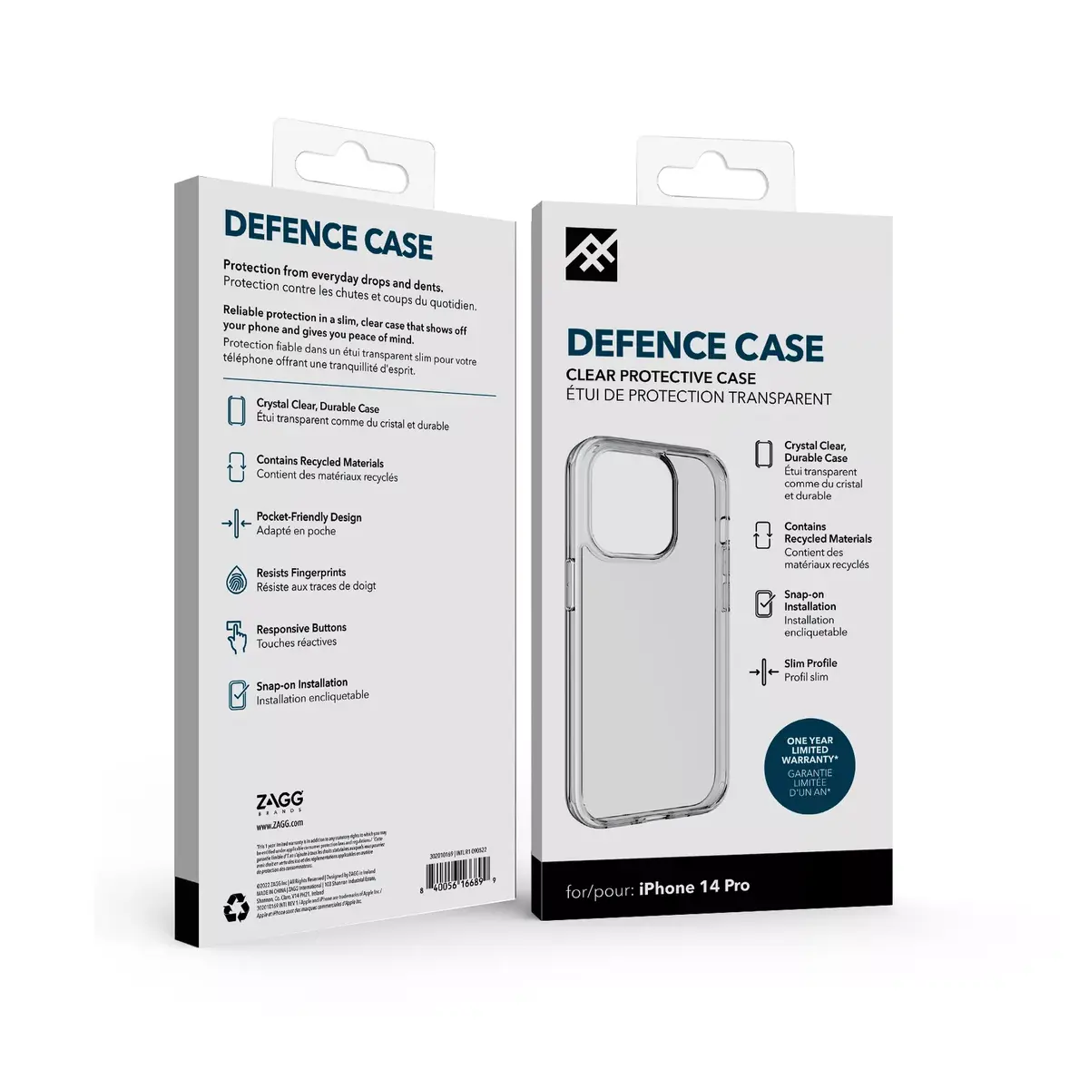 Zagg IFROGZ Defence vāciņš iPhone 14 Pro Photo 4