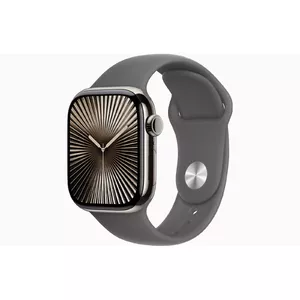 Умные часы Apple Watch S10 Cell 46mm Natural Sport Band Stone Grey