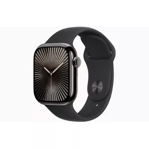 Умные часы Apple Watch S10 Cell 46mm Slate Grey Sport Band Black M/L