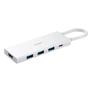 Xiaomi XMDS05YM interfeisa centrmezgls USB 3.2 Gen 1 (3.1 Gen 1) Type-A + Type-C Balts