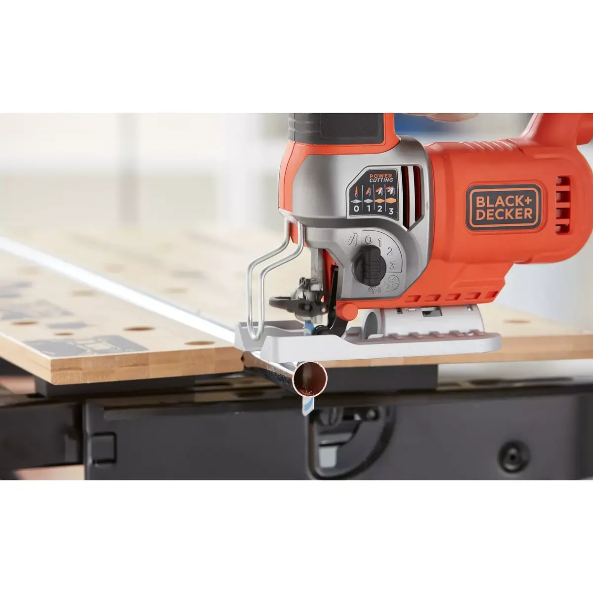 Электролобзик Black & Decker BES610-QS Photo 8