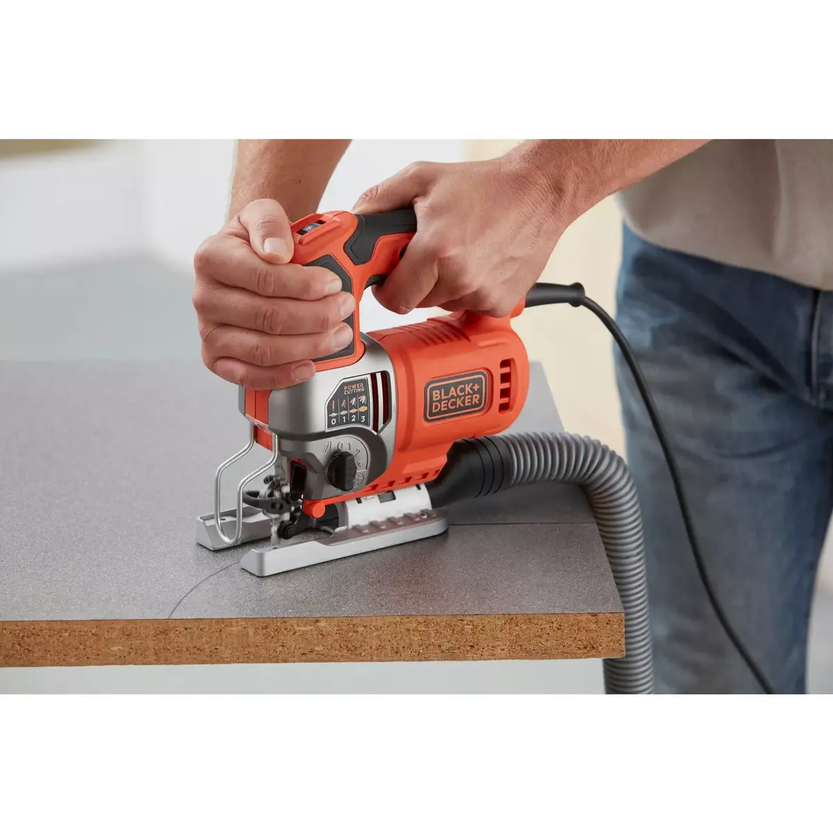 Электролобзик Black & Decker BES610-QS Photo 10