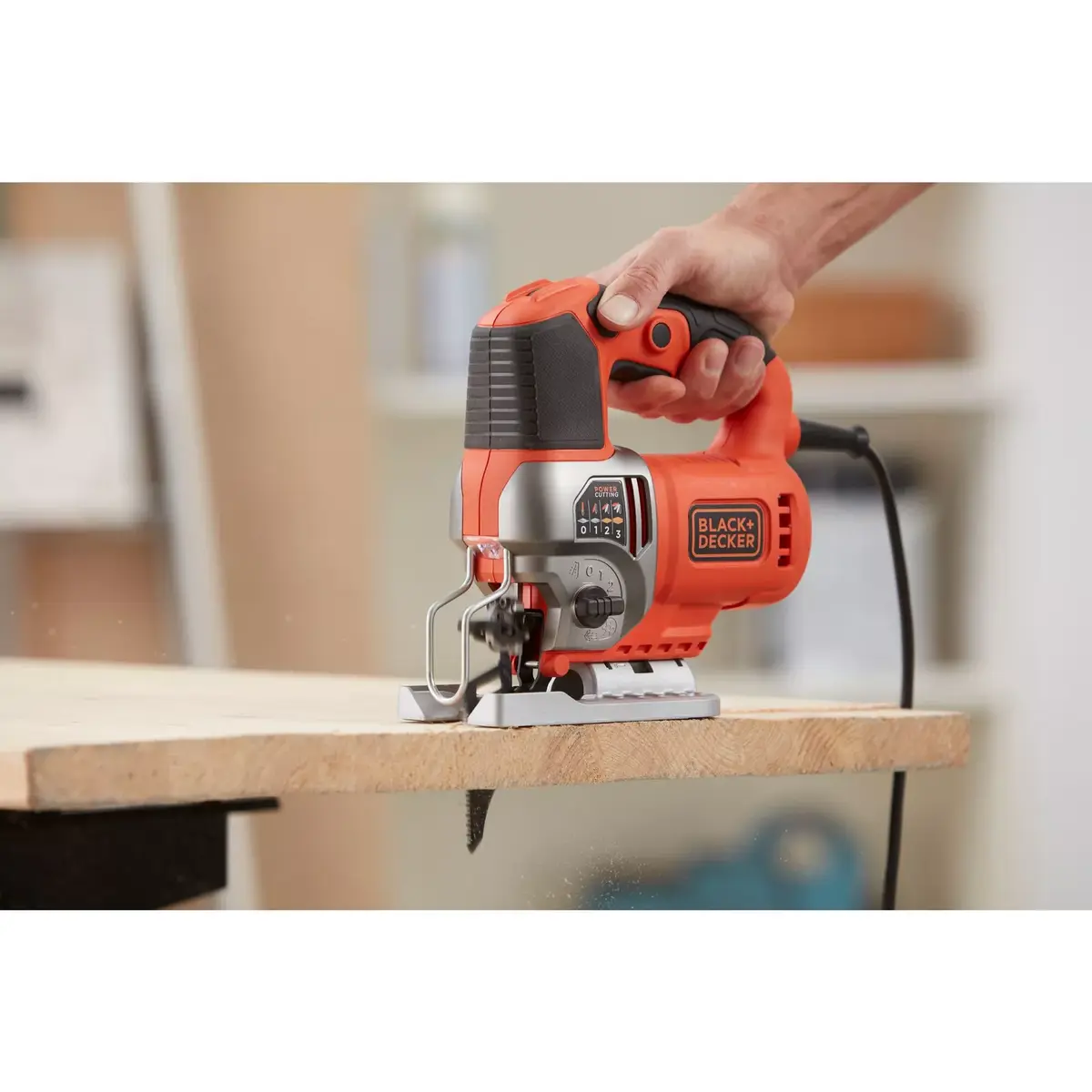 Электролобзик Black & Decker BES610-QS Photo 11