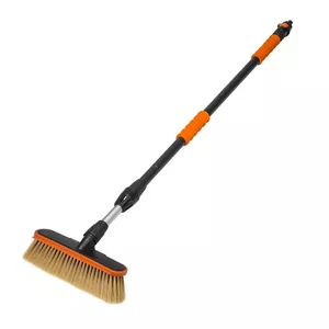 Car wash brush BRADAS SOFT CAR WASHER WITH TELESCOPIC VALVE 110–180 cm, 1‑plane