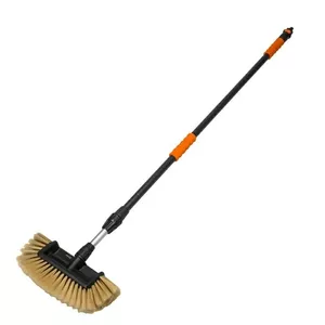 Car wash brush BRADAS SOFT CAR WASHER WITH TELESCOPIC VALVE 150–250 cm 4-plane