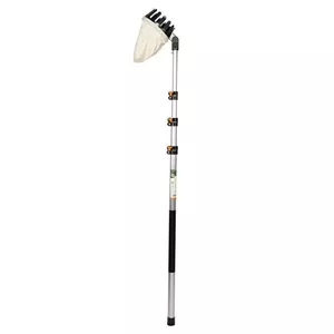 Fruit picker Bradas V-Series telescopic handle 3.6 m — manual harvesting tool