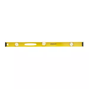Carpenter's Level STANLEY 180° I-Beam Level 1 m, 26 mm height, 610 g, black/yellow