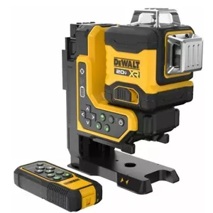 Laser level DeWalt 18V XR 3x360 Green with remote control