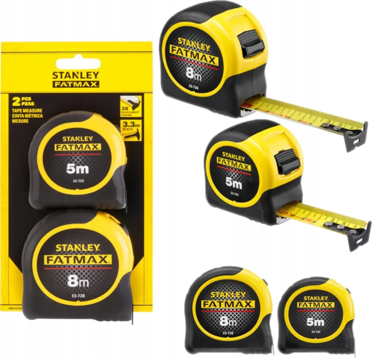 Рулетка STANLEY FatMax Blade Armor 5 м / 8 м Photo 2