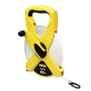 Tape measure STANLEY fiberglass 60 m × 12.7 mm open reel, Class III