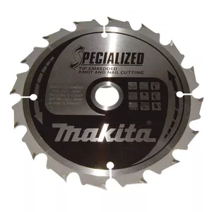 Пильный диск для циркулярной пилы Makita B-33037 — Ø165 мм, посадка 20 мм, для дерева, 1 шт