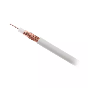 Coaxial Cable YWDXpek 75-1.05/4.8 K-1000 100m — 75 Ω, 1.05 mm conductor, 4.8 mm diameter
