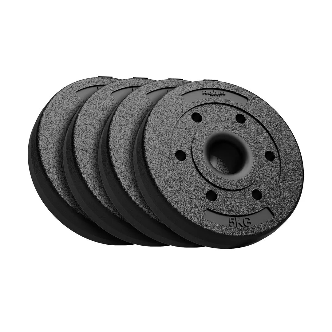 Bituminozo svaru disksomplekts Rebel 4x5kg 51mm
