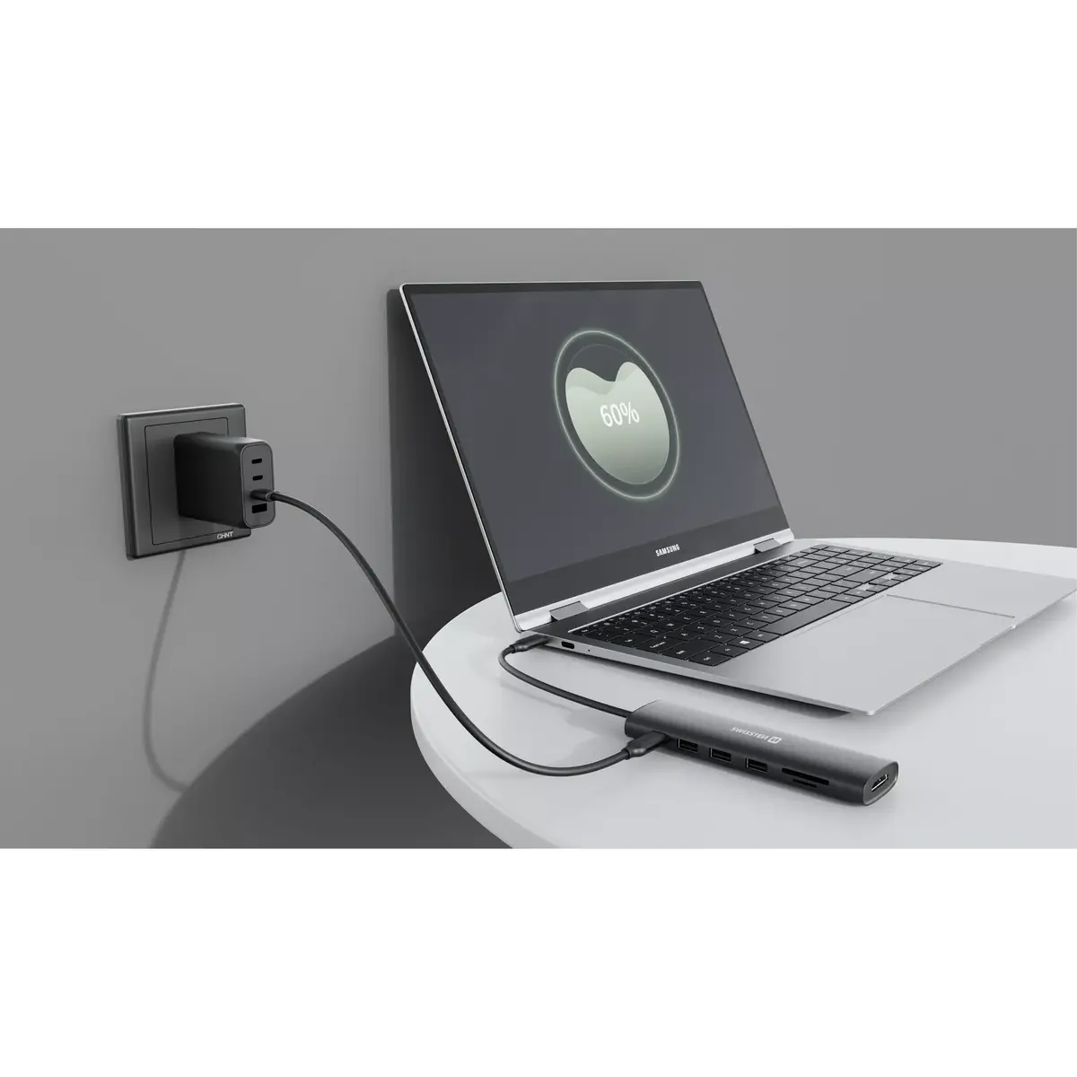 SWISSTEN USB-C док-станция 7 в 1 Photo 7