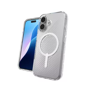 Cover ZAGG Cases Luxe Snap Apple iPhone 16 Clear Transparent