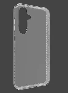 Protective phone case Zagg Luxe for Samsung Galaxy S24 FE, clear, slim protective cover