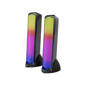 TRACER Tracer 47529 Sigma USB BT RGB gaming speaker set, 2×5W satellites, 10W RMS, USB powered, Bluetooth, RGB backlight, wired connectivity