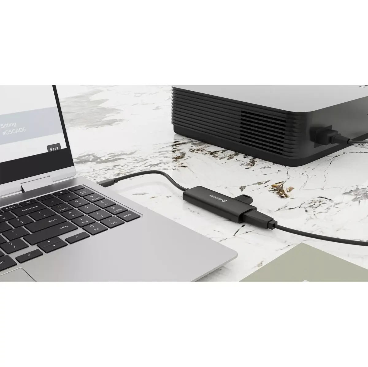 SWISSTEN USB-C hubs 4in1 100W HDMI 4K Photo 7