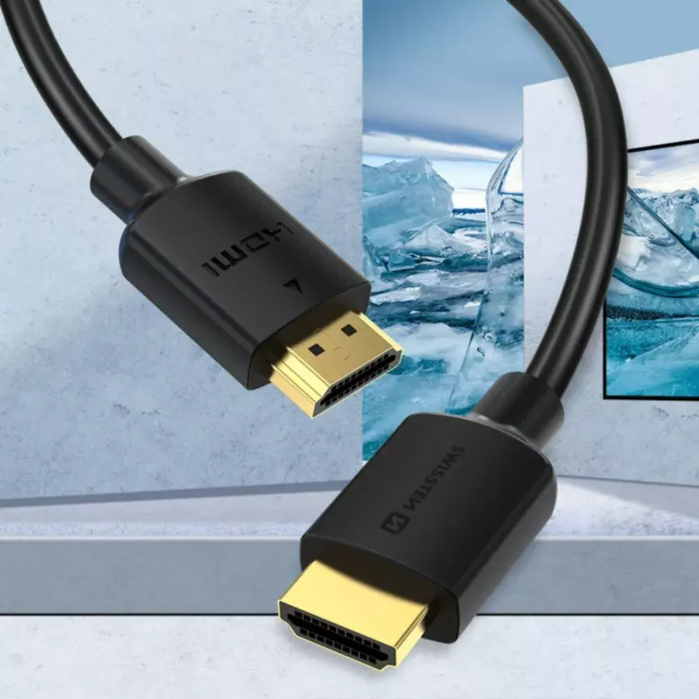 HDMI kabelis SWISSTEN 75501112 4K 2 m Photo 3