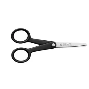 Scissors Fiskars 1074542 Universal Straight Cut Black Stainless Steel