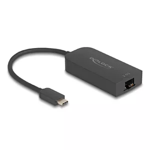 Док-станция DeLOCK 66046 USB 3.2 Gen 1 Type-C Черная Ethernet 2.5G