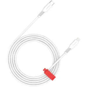 Кабель USB-C на Lightning CANYON CLN30SC 30W 2 м белый