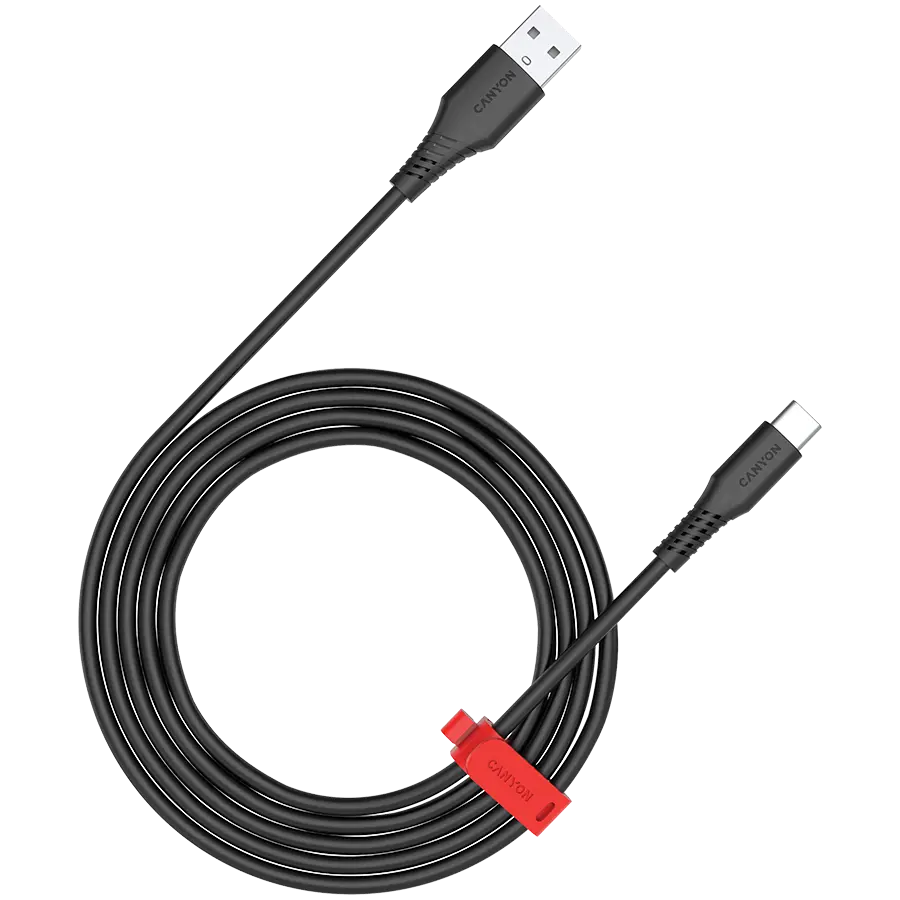 USB-A uz USB-C kabelis CANYON AC18SC