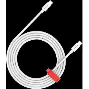 USB-C to USB-C braided cable CANYON CC60AB 2 m, 60W, white