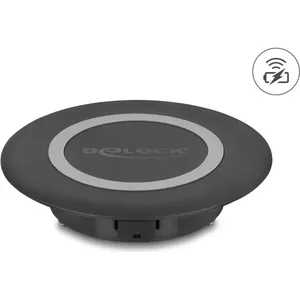 Зарядное устройство DeLOCK 66284 для смартфонов черное USB беспроводное