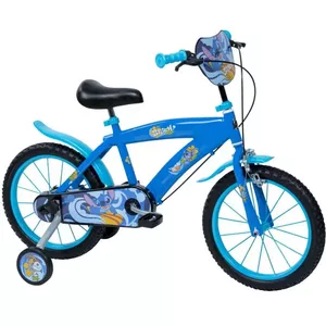 Children's bike HUFFY Disney Stitch 16-inch with training wheels, coaster brake