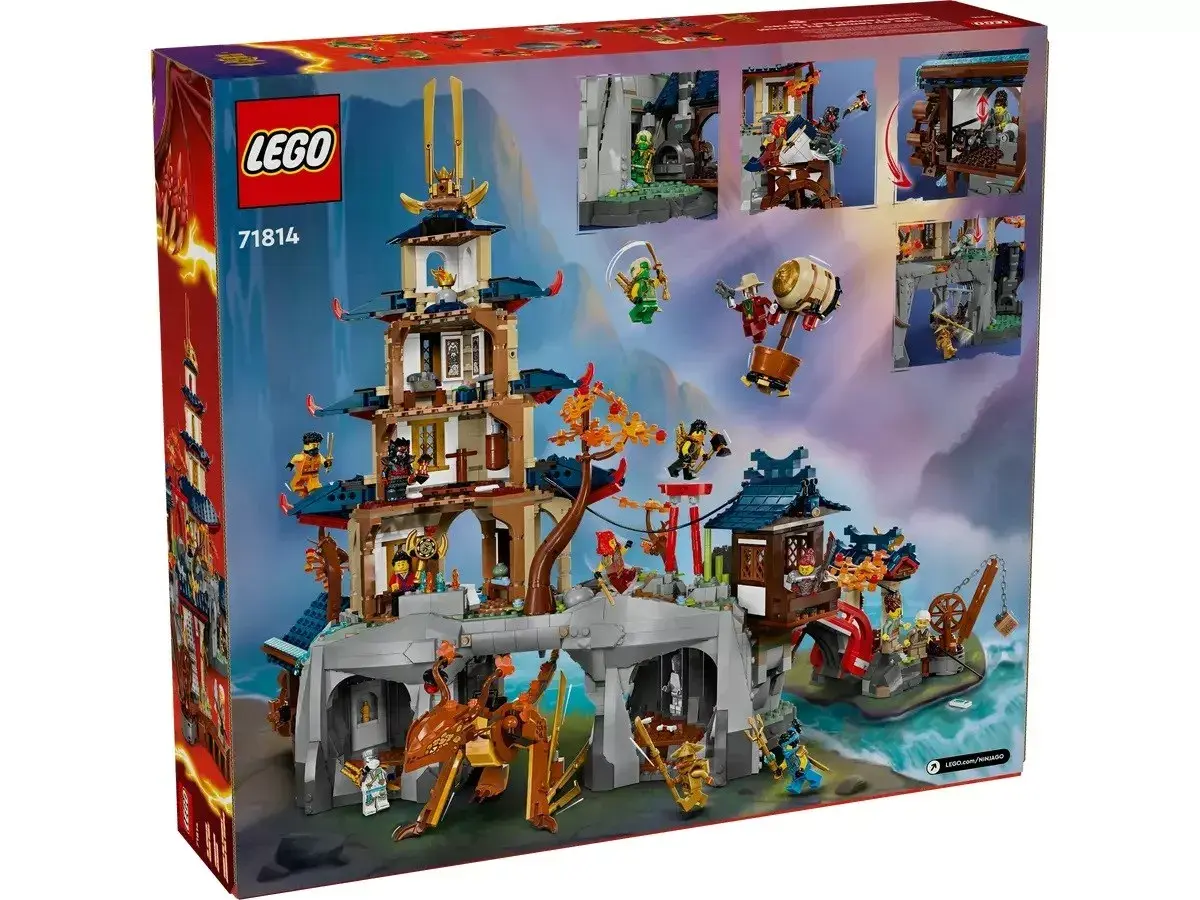 LEGO NINJAGO Tournament City with Temple 71814 Photo 2