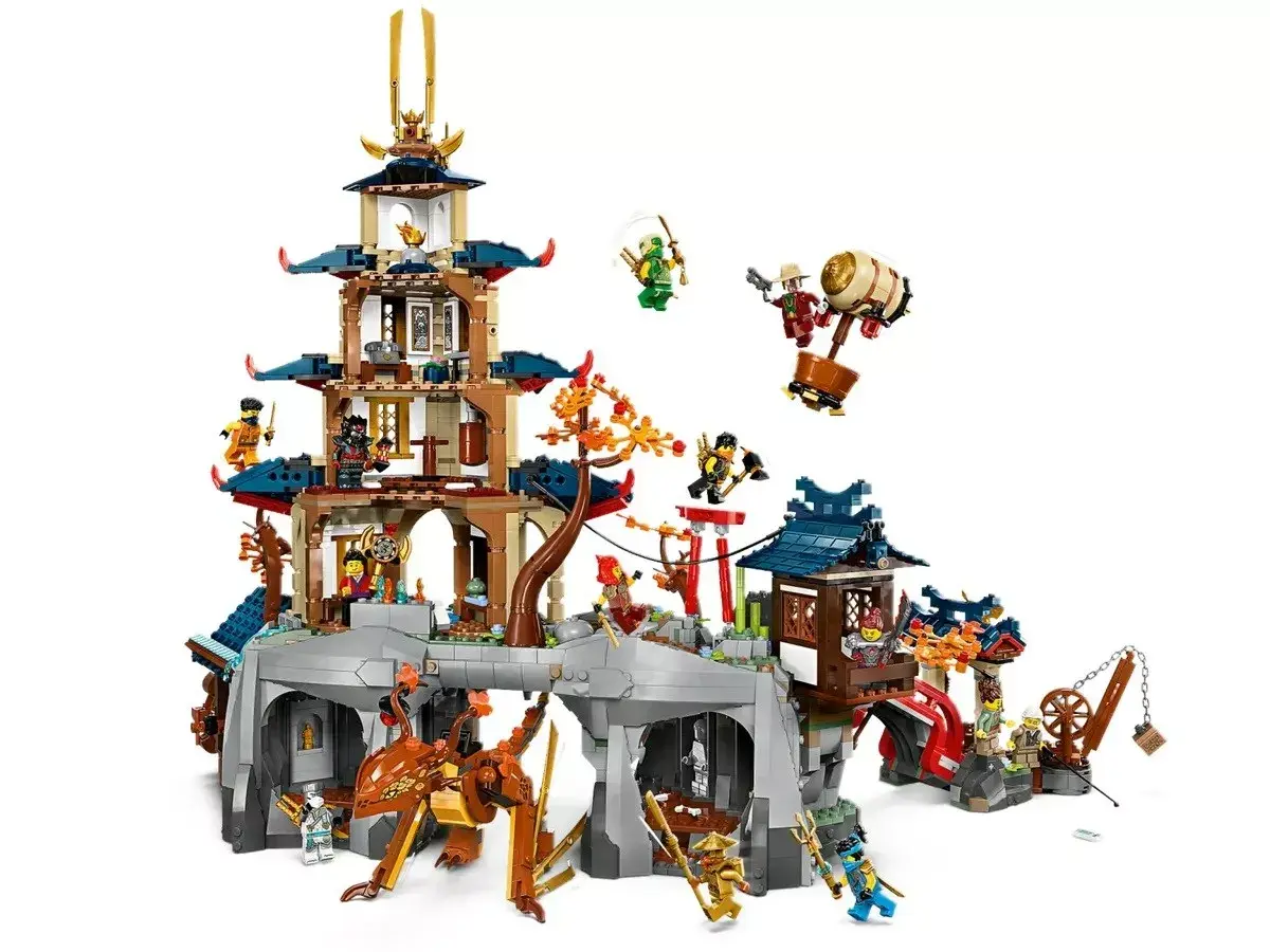 LEGO NINJAGO Tournament City with Temple 71814 Photo 4