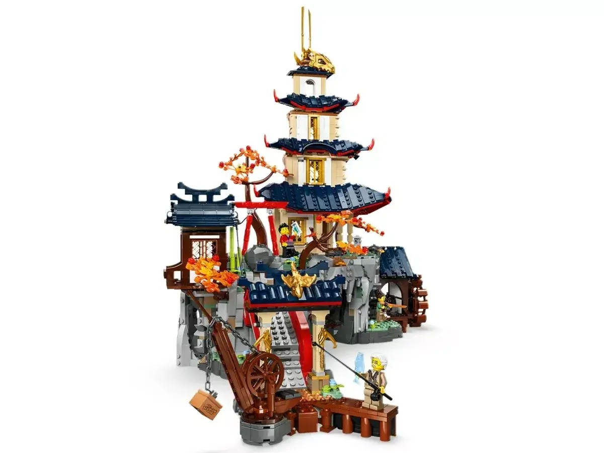 LEGO NINJAGO Tournament City with Temple 71814 Photo 5